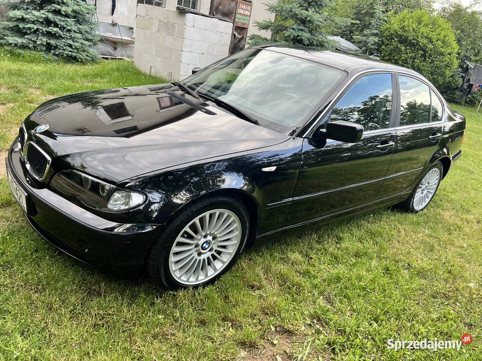 BMW e46 sedan lift 25 PBLPG manual BLACK