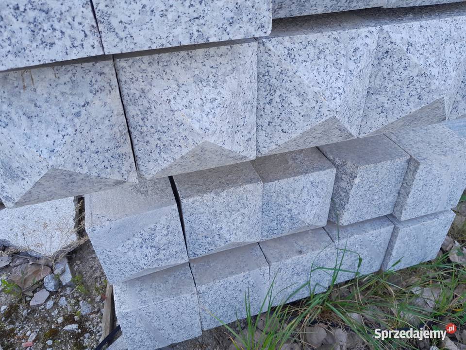 Słupy granitowe dolnośląskie Strzegom