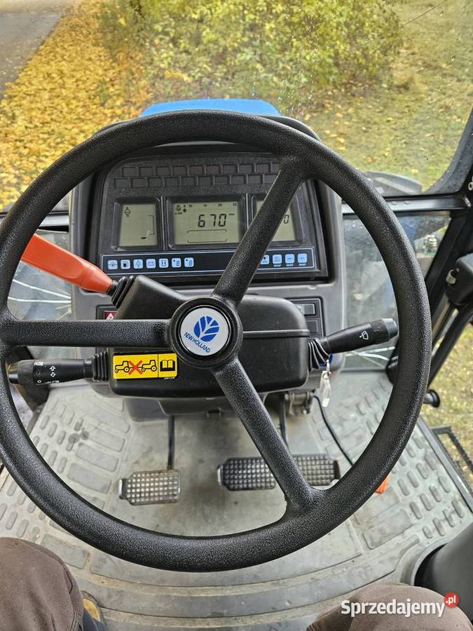 Ciągnik holland tm 125 tm ts