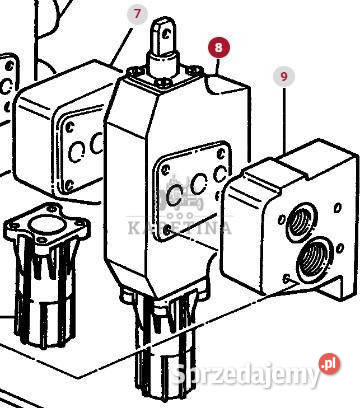 Massey Ferguson 3690 Zawór Przepływowy Jastrzębniki