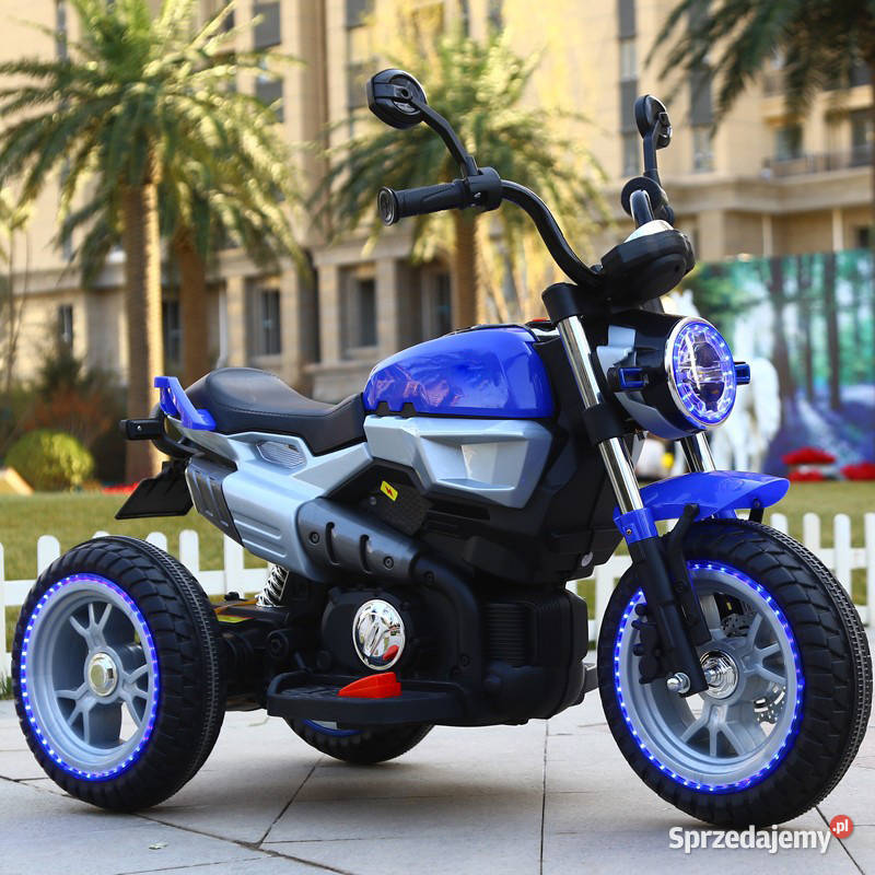 Autko motorek WIELKI MOTOR na akumulator dzieci Myszków
