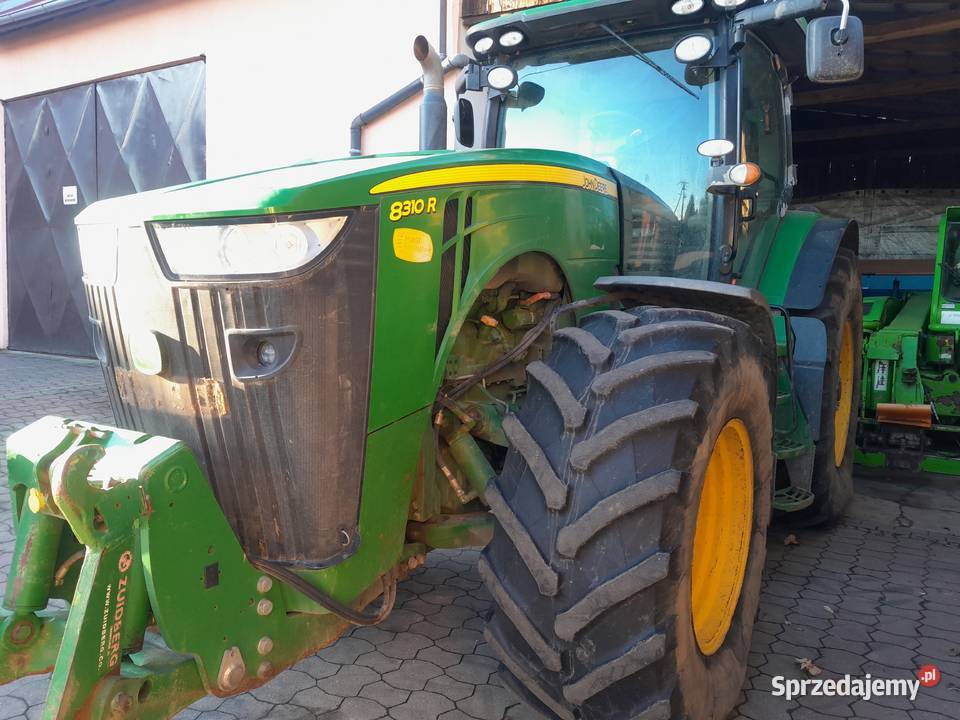 John Deere 8310 R tuz pneumatyka