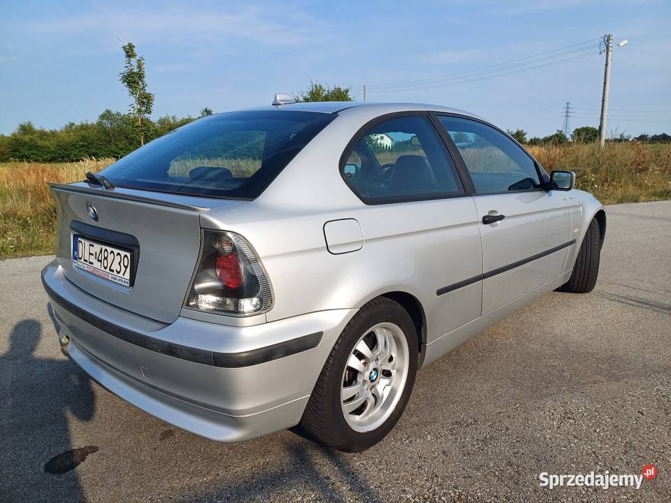 BMW 316TI Compact 18i 116 2002r klimatronic skórzana tapicerka Lubin sprzedam