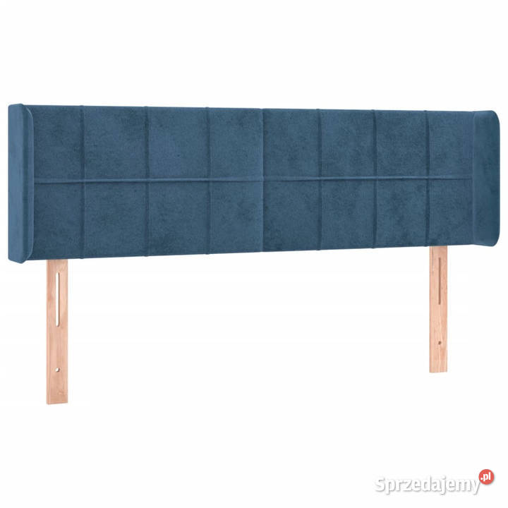 Zagłówek uszak ciemnoniebieski 147x16x7888 Warszawa sprzedam