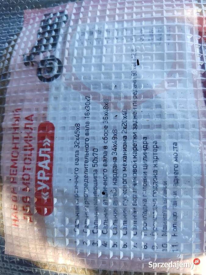 Uszczelki i uszczelniacze silnika Ural M61 M62 Leszno sprzedam
