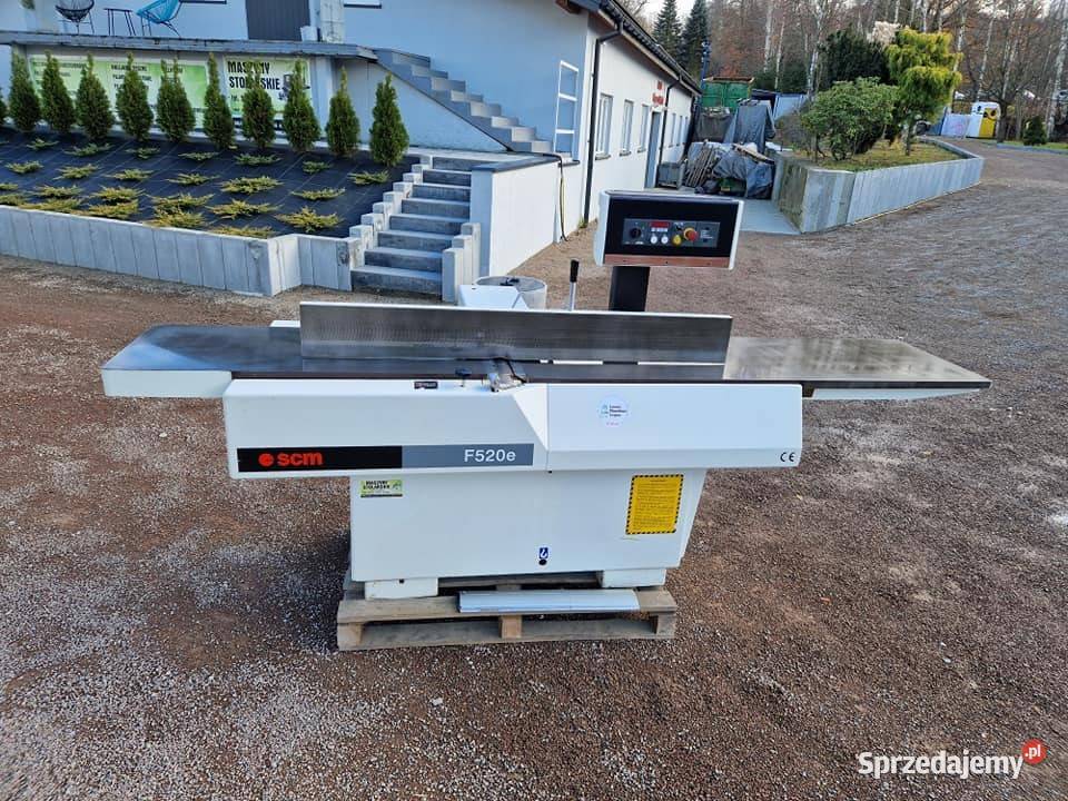 Wyrówniarka SCM F520e 3m stoły elektryka Kalwaria Zebrzydowska sprzedam