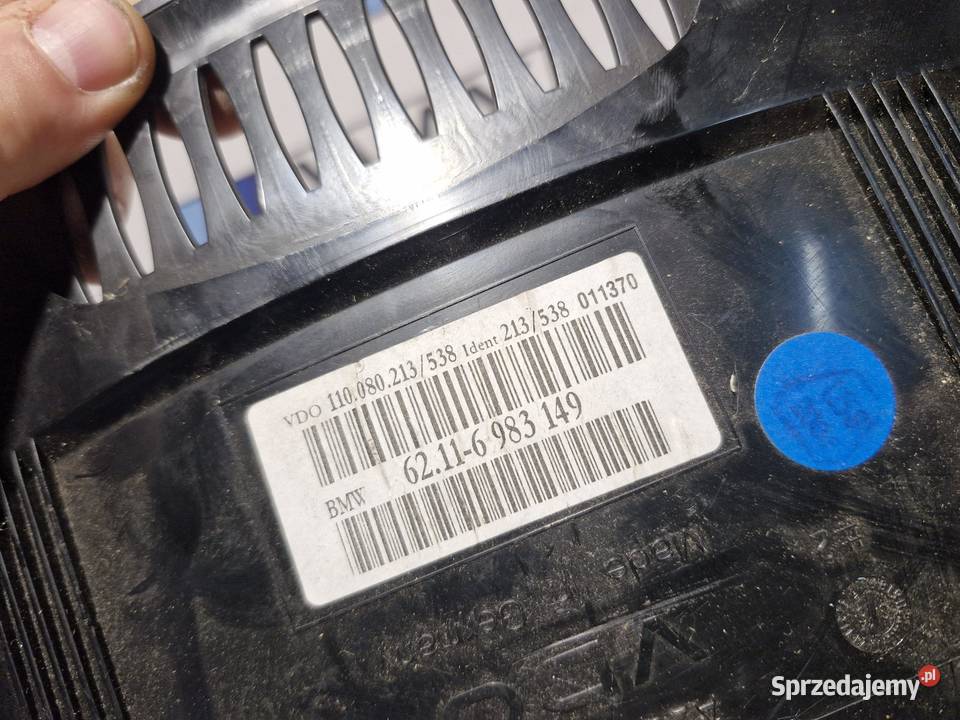 BMW E60 E61 LICZNIK ZEGARY EUROPA ORYGINAŁ Liczniki i zegary dolnośląskie