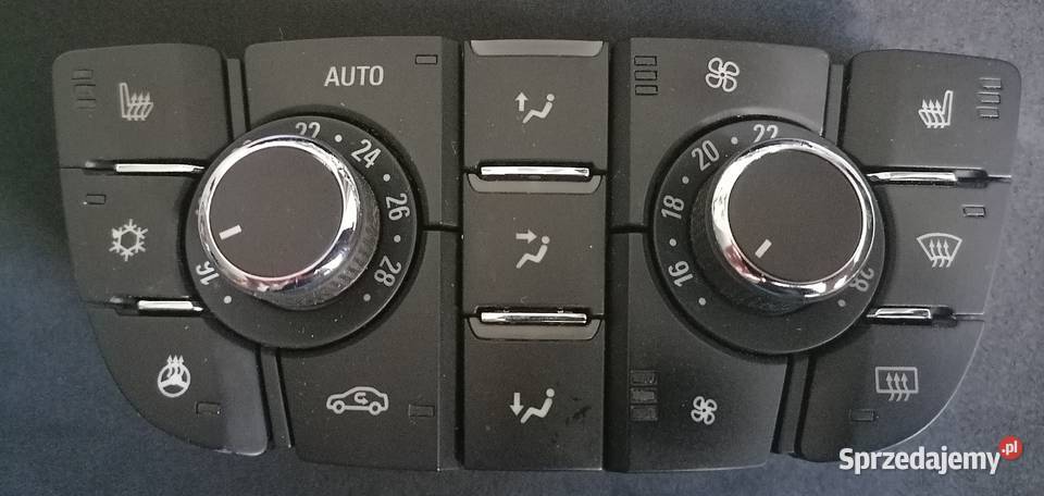 Panel Klimatyzacji dwustrefowej Opel Astra J wielkopolskie Poznań