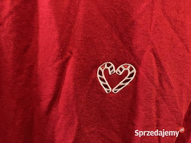 czerwona piżama xs 34 sinsay Piżamy i szlafroki Moda i Styl Toruń sprzedam