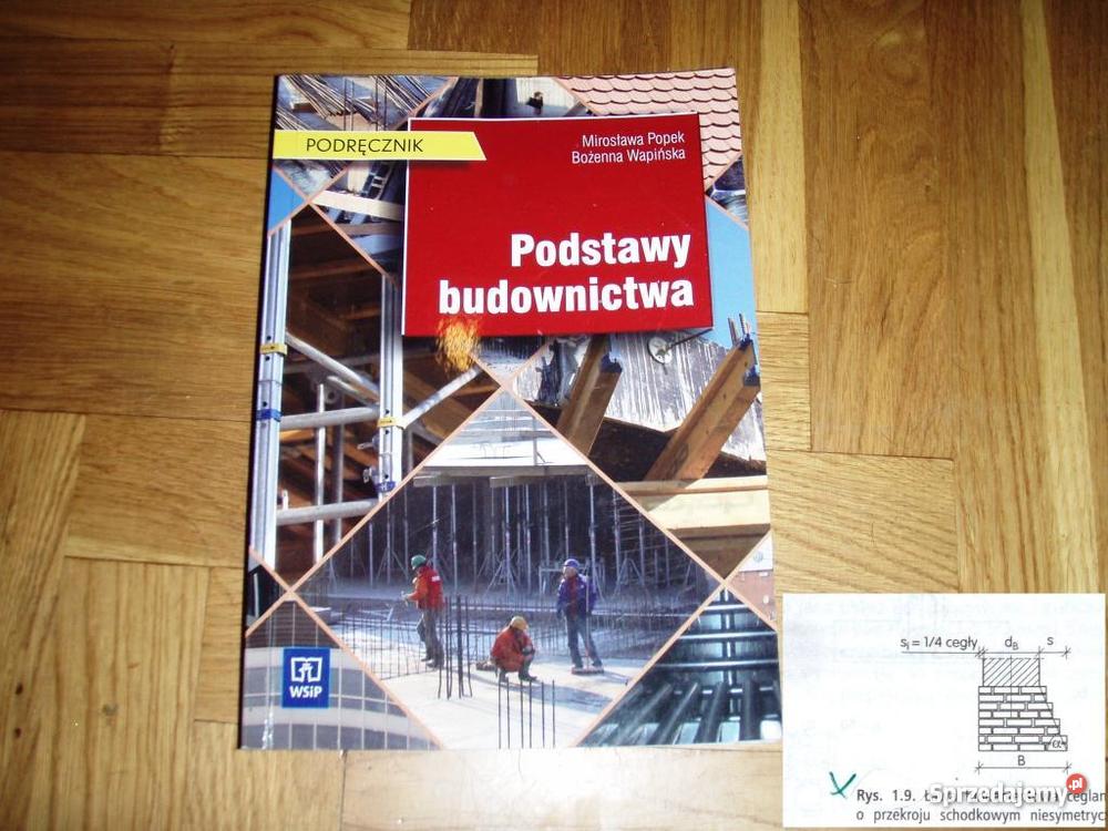 Podstawy budownictwa popekwapińska wsipwwa 2009R Warszawa sprzedam