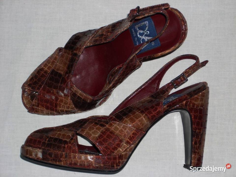 DA Włoskie Eleganckie buty vintage 38 39