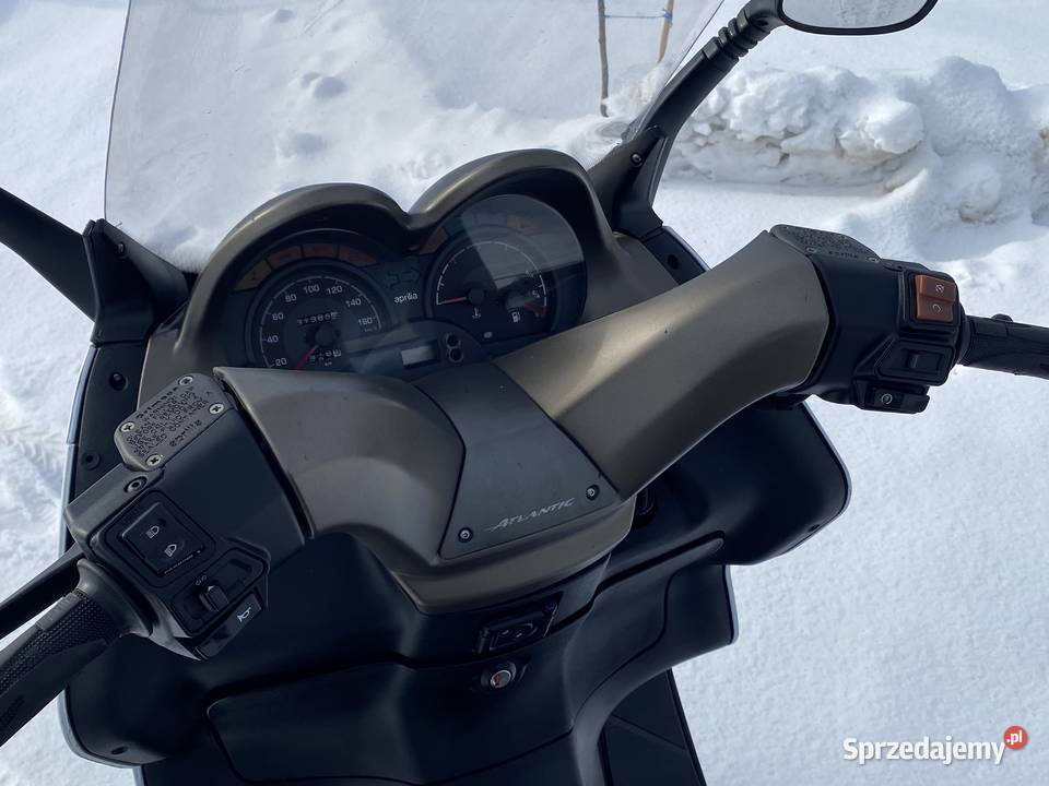 Aprilia Atlantic 125cc 2004r KATB stan transport skuter Motocykle, skutery, quady mazowieckie Siedlce