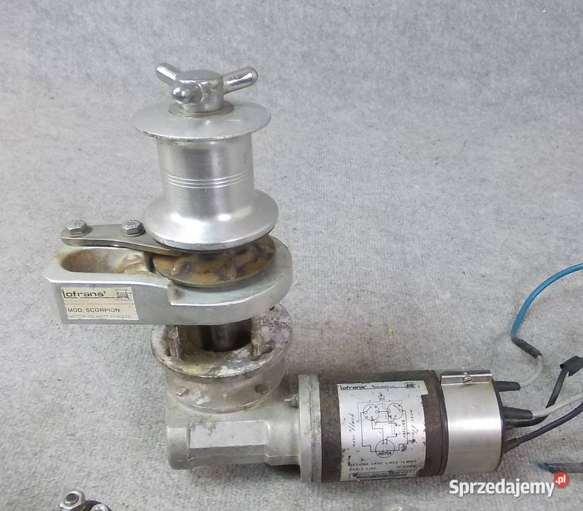 Winda kotwiczna Lofrans Scorpion komplet Leszno