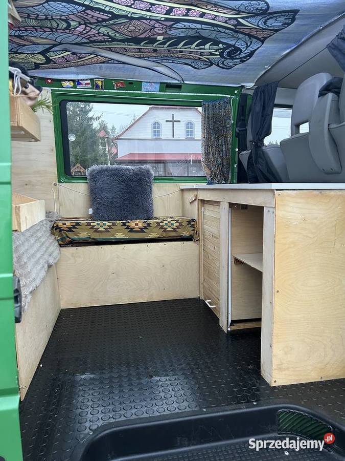 Volkswagen Transporter T4 25tdi zabudowa kamper nieuszkodzony Białystok sprzedam