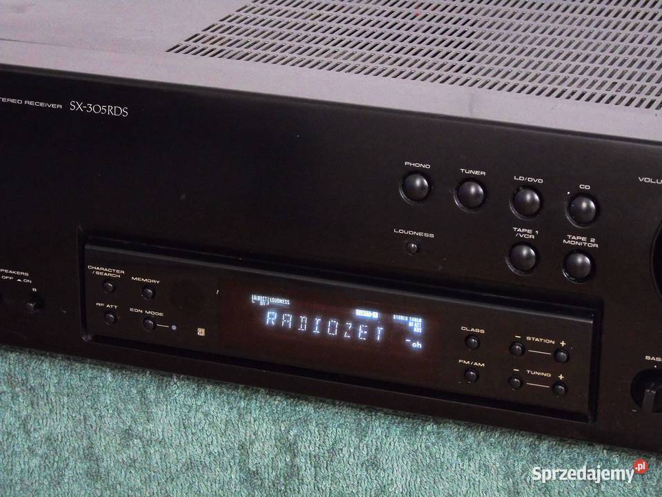 Japoński amplituner Pioneer SX305 RDS 510 wat Jasło