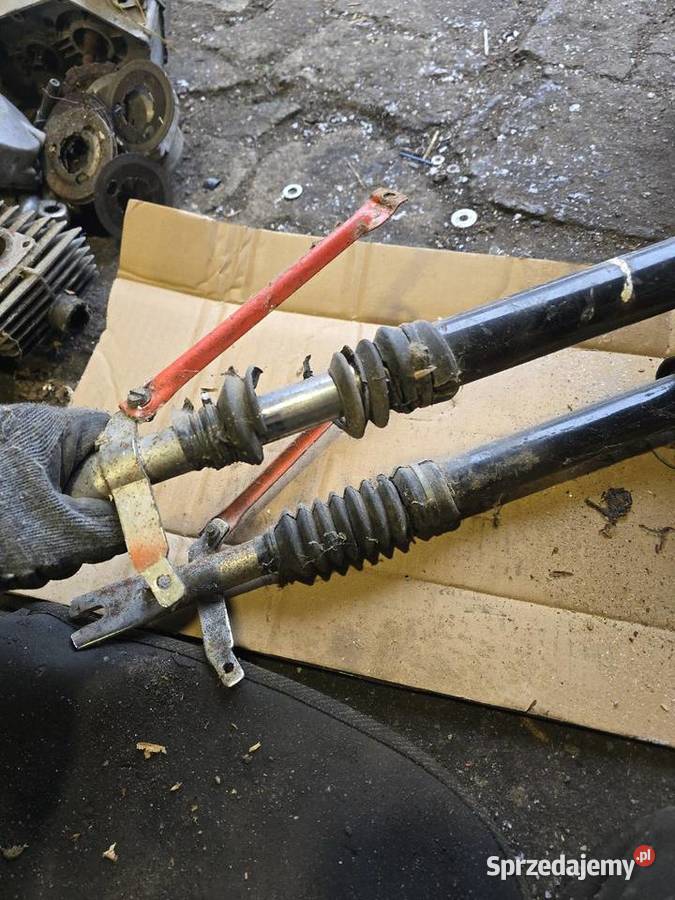 Przednie zawieszenie romet komar