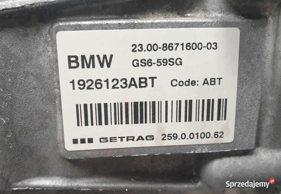Skrzynia biegów do MINI GS659SG Interfejs Skrzynie biegów manualne Motoryzacja Gdynia