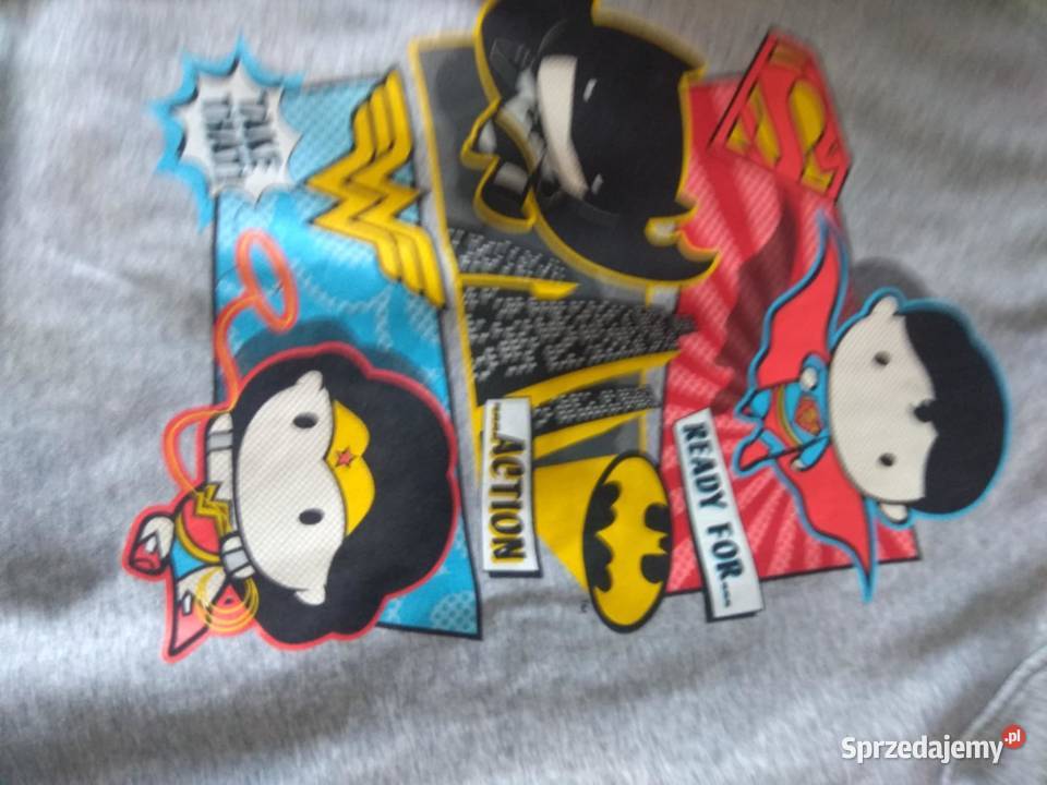 Bluza S unisex Justice League bawełna nowa bez śląskie