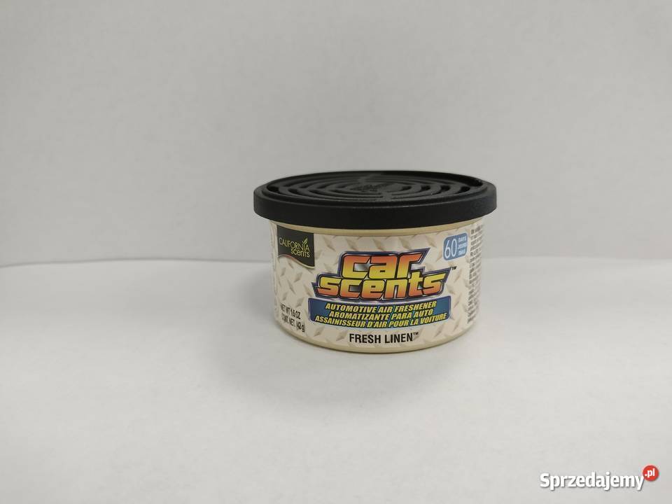 Zapach samochodowy CALIFORNIA SCENTS FRESH LINEN Włocławek