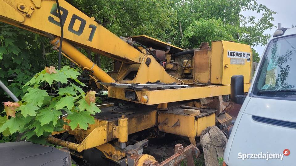 Koparka kołowa liebherr 901 czesci nie Tomaszów Lubelski sprzedam