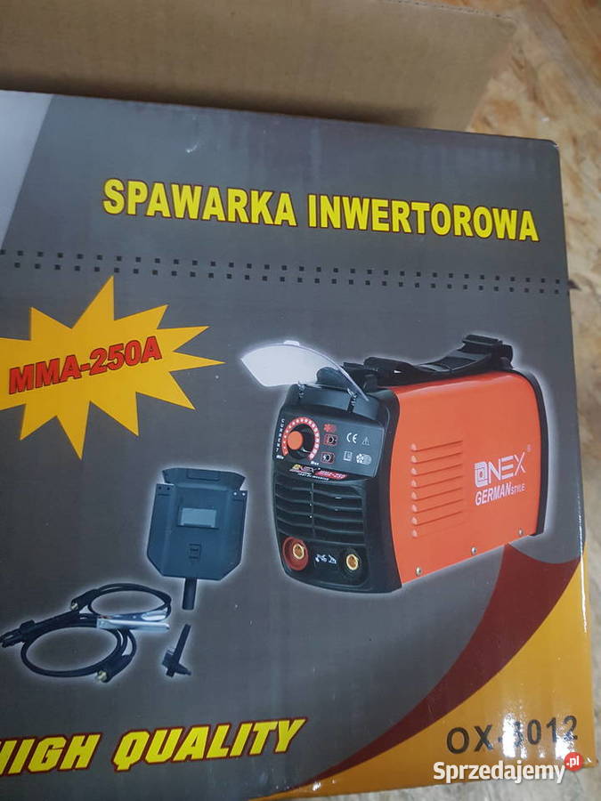 SPAWARKA INWERTOROWA 250A MMA IGBT ONEX OX 3012 Głogowa
