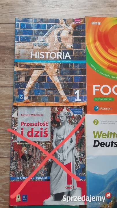 KSIĄŻKI Szkoła Średnia Końskie sprzedam