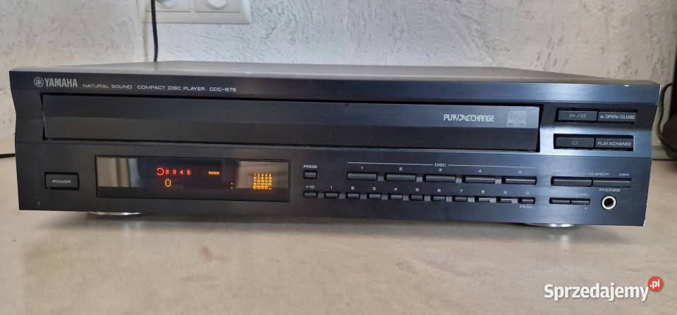 Yamaha CDC 675 CDC675 zmieniarka cd player Odtwarzacze CD i MD Międzychód sprzedam