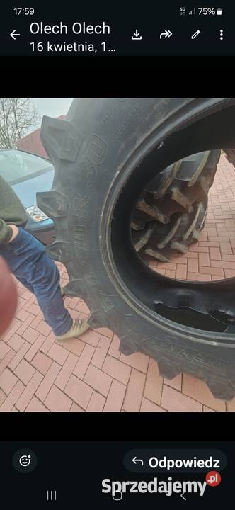 Opony 52070r30 wielkopolskie Gniezno