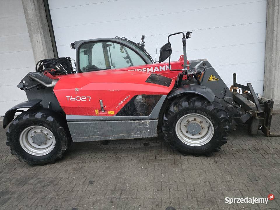 Ładowarka teleskopowa Weidemann t6027 6m 27t sprzedam
