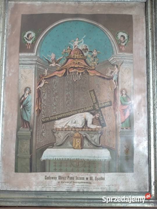 Litografia przedwojnie Kalwaria Gdów sprzedam