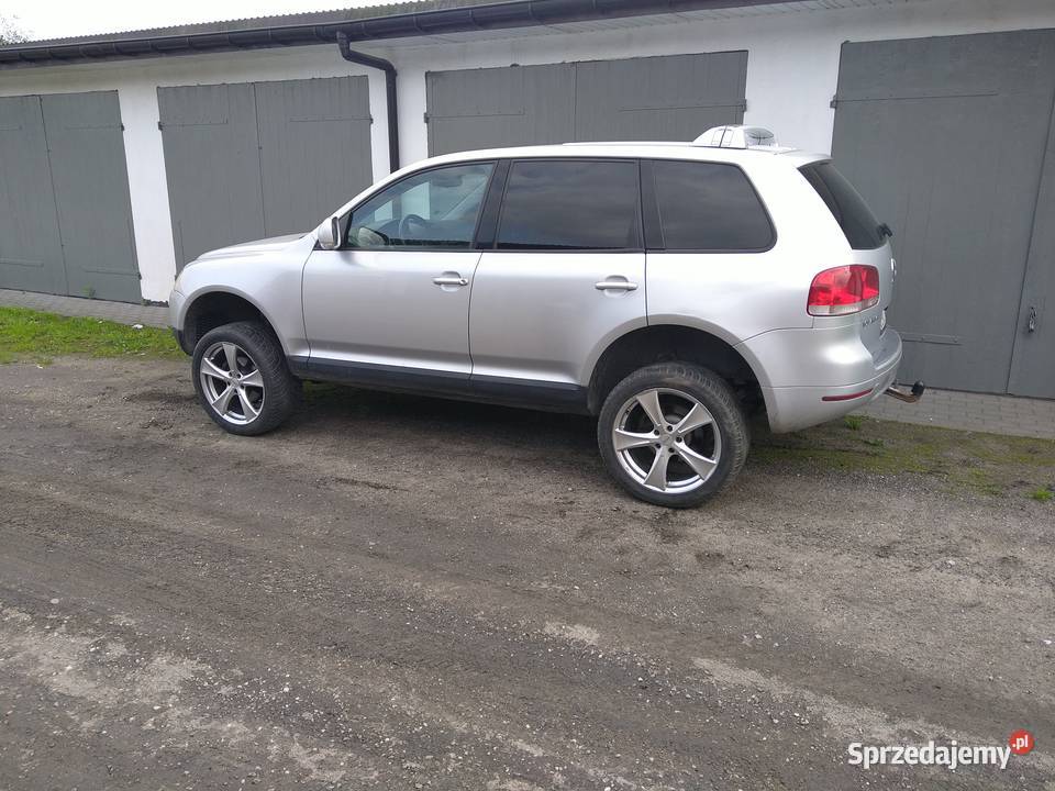 Tuareg 25 TDI automat Rok produkcji 2004 Ełk