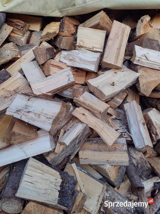 Drewno opałowe łupane 20 - 25 cm i większe-TRANSPORT W CENIE