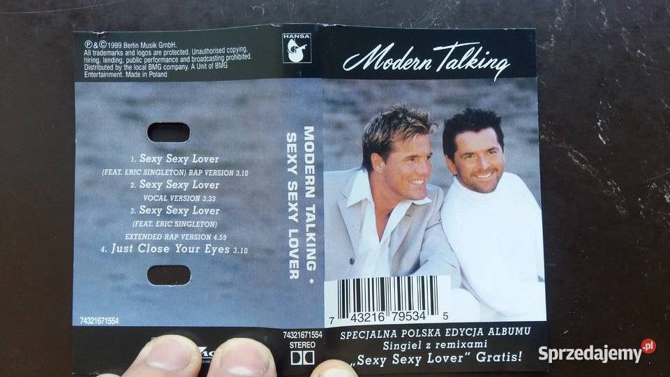 Kaseta magnetofonowa Modern Talking Sexy Sexy podlaskie Siemiatycze