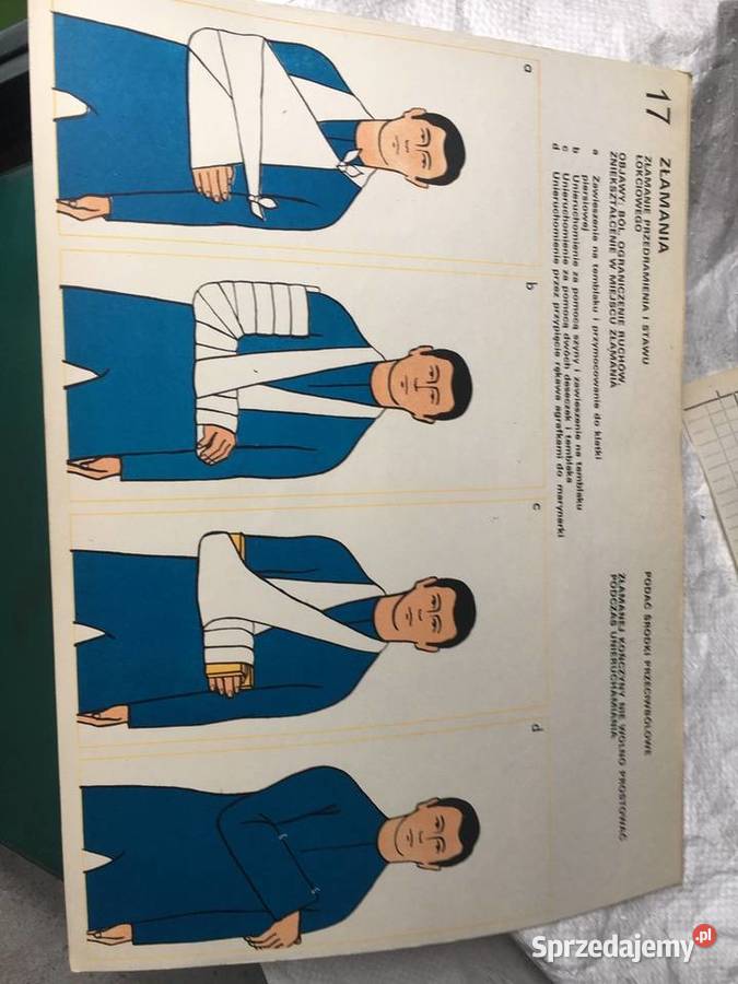 Pierwsza pomoc Tablice poglądowe Wydawnictwo wielkopolskie Łęczyca