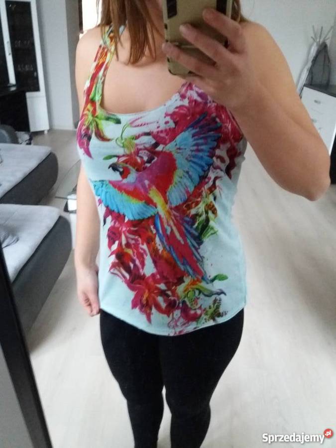 Bluzka koszulka Look stan idealny 40 L mietowa Kielce