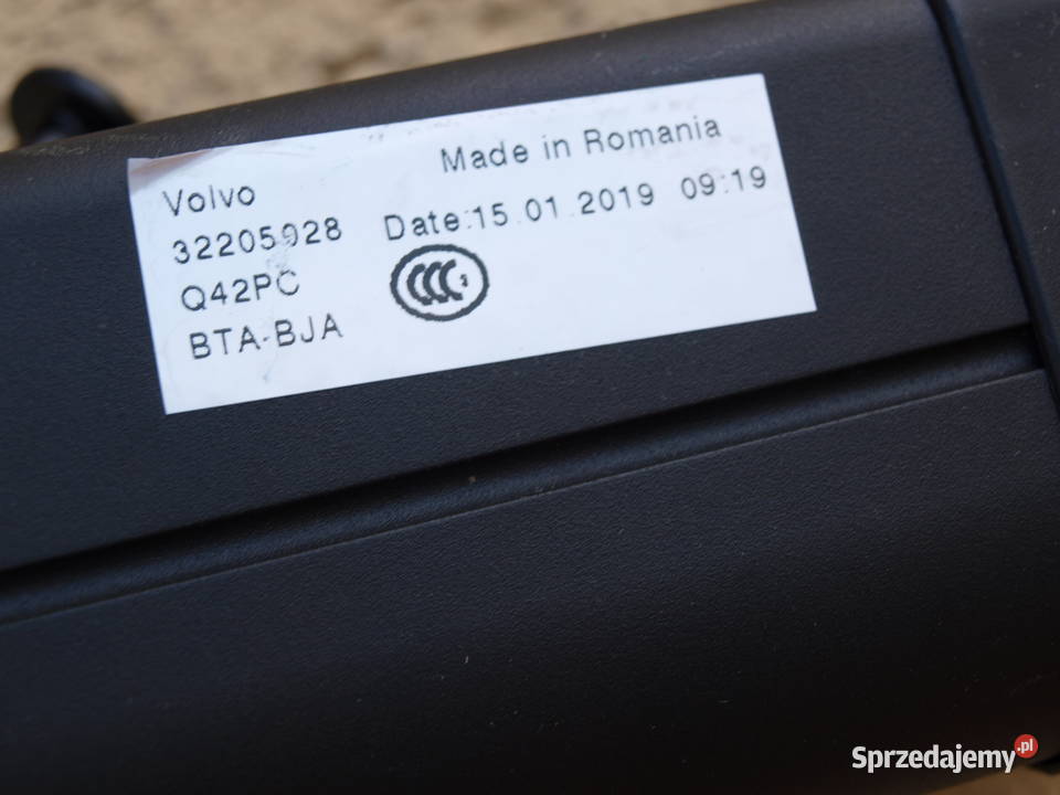 Volvo V90 siatka roleta pionowa bagażnika tył wielkopolskie Kalisz