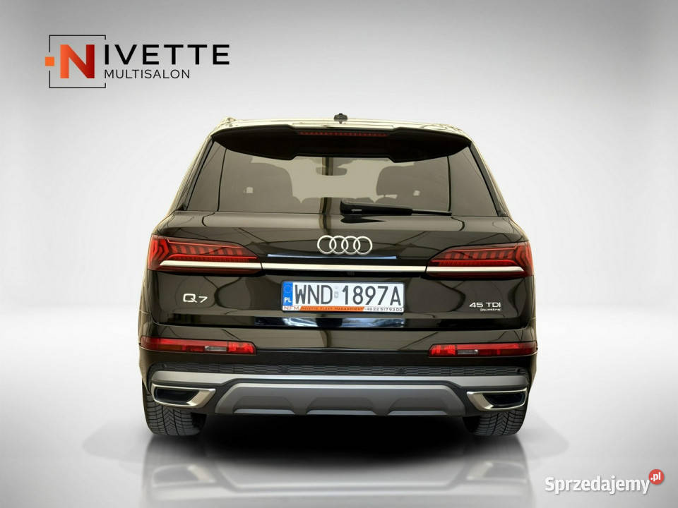 Audi Q7 30 45 TDI Quattro Tiptronic 231 Faktura Warszawa
