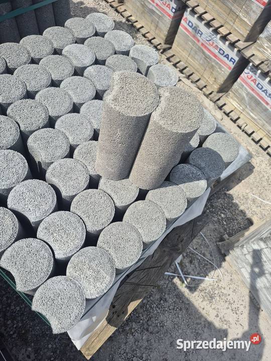 Palisada Betonowa Ring 25 Szara Jadar Obrzeże
