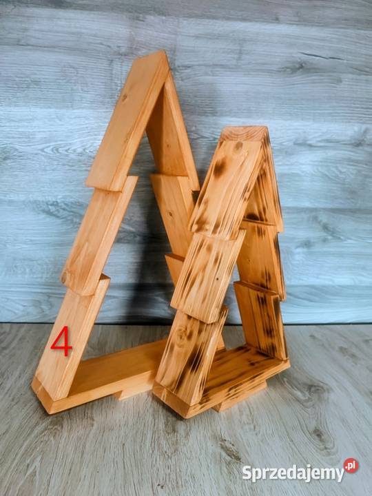 Drewniana choinka handmade Nowy Targ