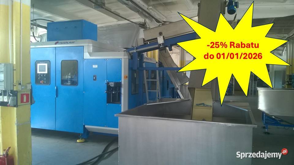 Wydmuchiwarka butelek PET Olsztyn sprzedam