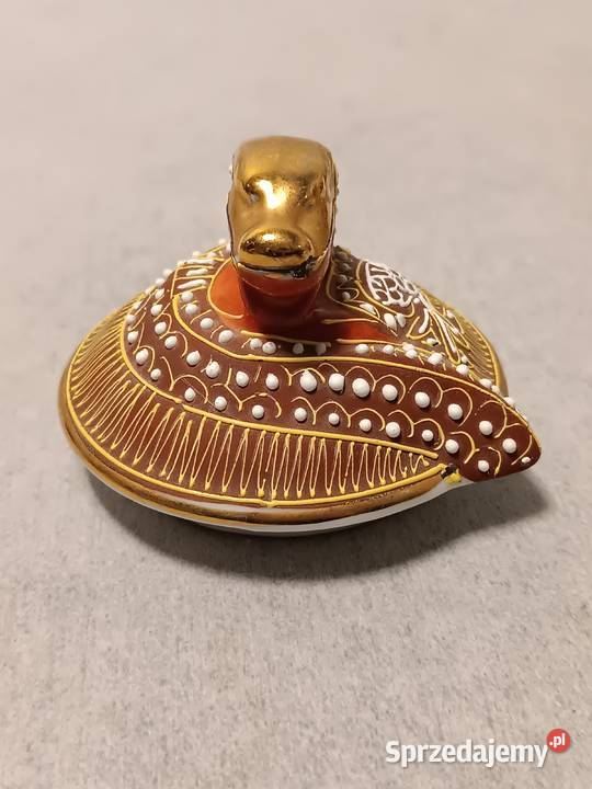 Kutani Satsuma Cukiernica Japonia Motyw Porcelana i szkło Jawor