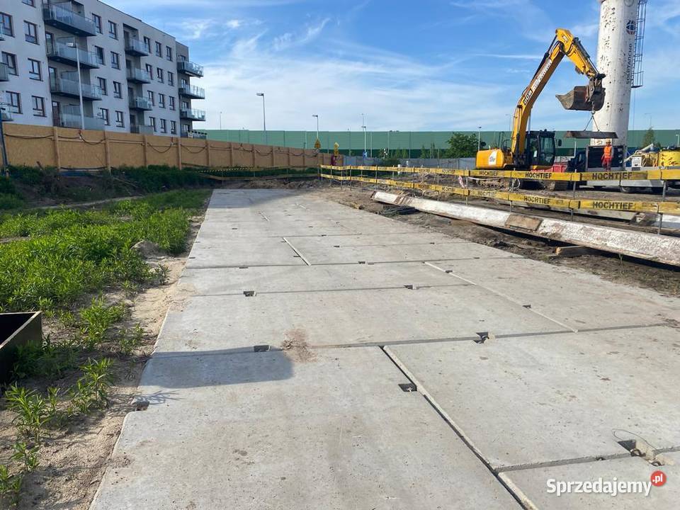 Płyty drogowe MON betonowe podwójnie zbrojone kujawsko-pomorskie Bydgoszcz
