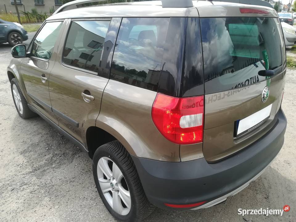 SKODA YETI 12i 20101r SERWIS BEZWYPADEK I ASR (kontrola trakcji) kujawsko-pomorskie Bydgoszcz