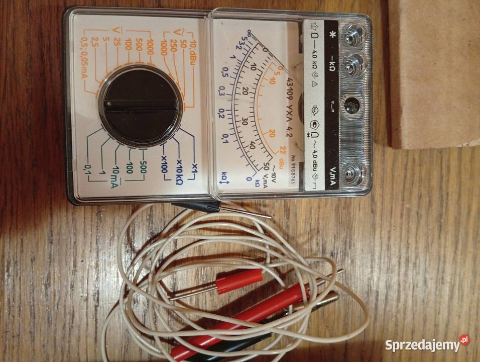 Stary rosyjski multimetr CCCP 43109
