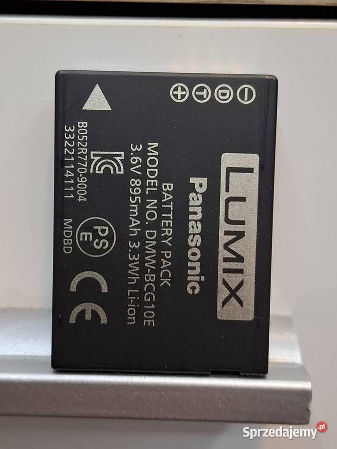 Lumix Panasonic oryginalna bateria akumulator