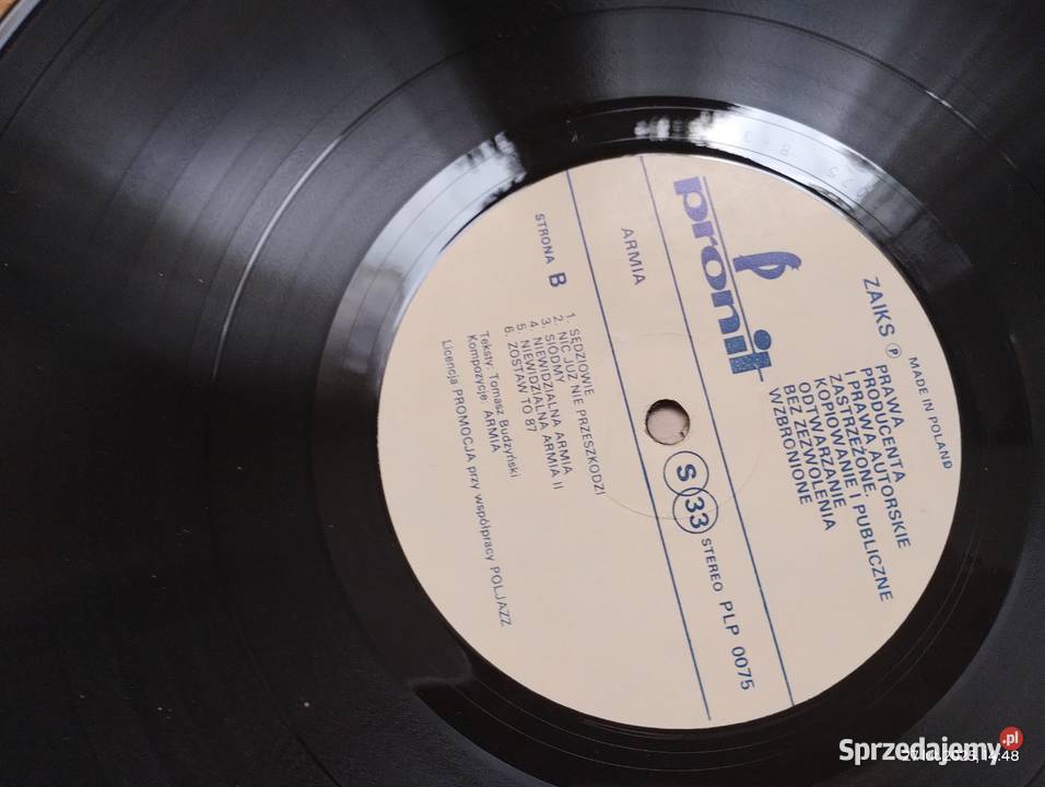 Armia płyta winylowa nowa NM Szczecin