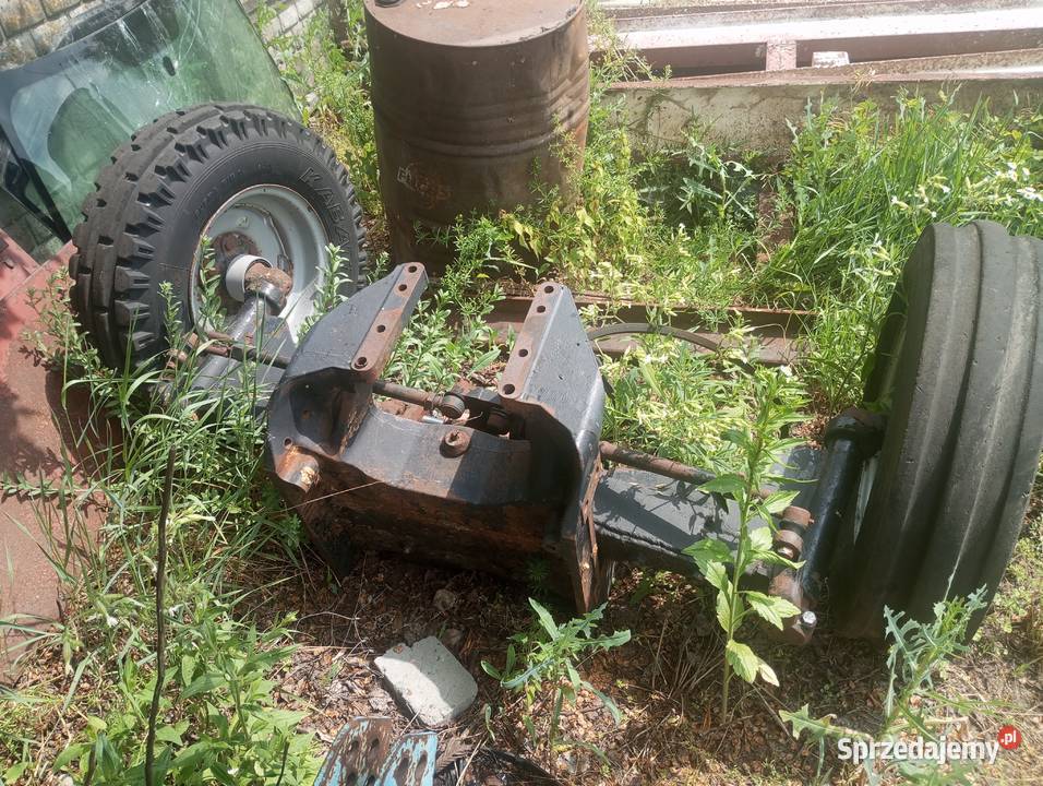 Przednia oś case 595xl