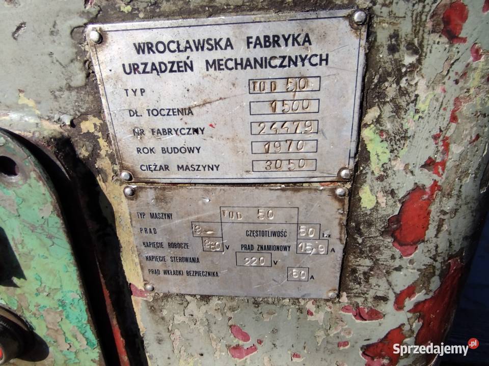 Tokarka WAFUM TUD 50