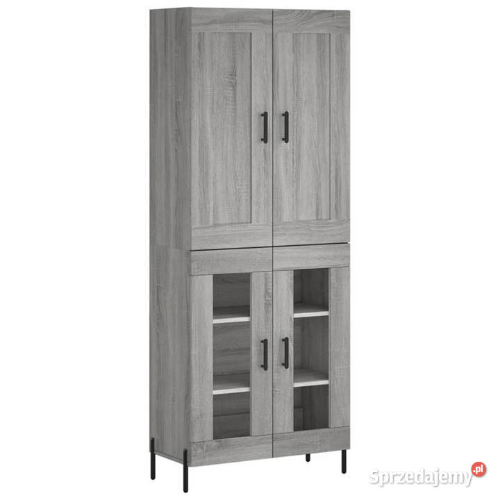 Witrynka szary dąb sonoma 695x34x180 materiał Kredensy i witryny mazowieckie