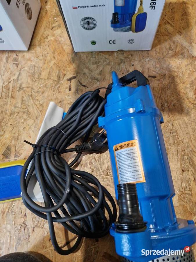 Pompa zatapialna Eurotech 3350 W 12500 lh pływak Elektryczne Dom i Ogród Głogowa